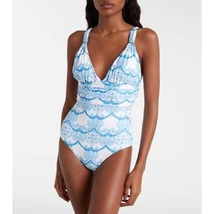 NEW MELISSA ODABASH panarea one-piece swimsuit in florian